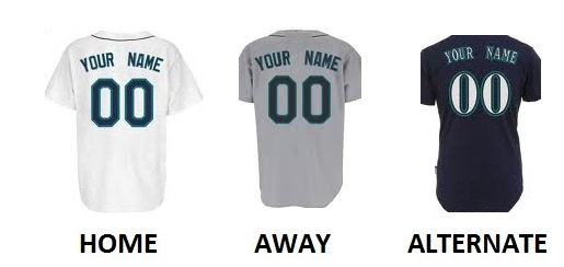 (image for) SEATTLE Pro Baseball Number Kit - Click Image to Close